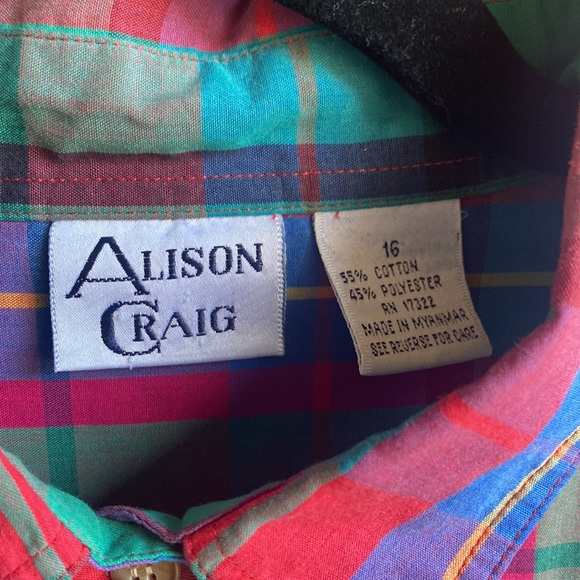 Vintage Alison Craig - Women’s long sleeve dress shirt - Picture 3 of 3